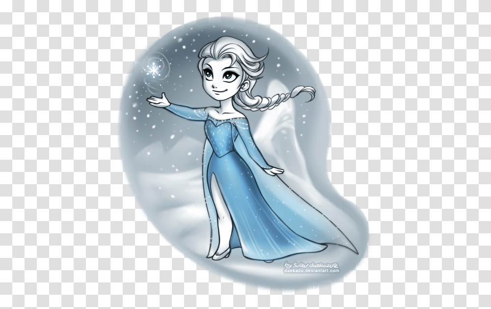 Cold Drawing Frozen Heart Disney Drawings By Daekazu, Nature, Outdoors, Snow, Snowman Transparent Png
