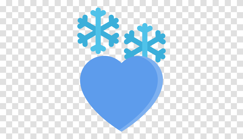 Cold Heart Cute Icon Ice Road Sign Uk, Cross, Symbol, Snowflake, Cushion Transparent Png