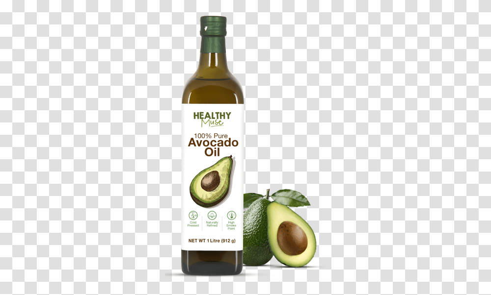 Cold Pressed And Heart Healthy Avocado Cooking Oil Healthy Cooking Oil, Plant, Fruit, Food, Bottle Transparent Png