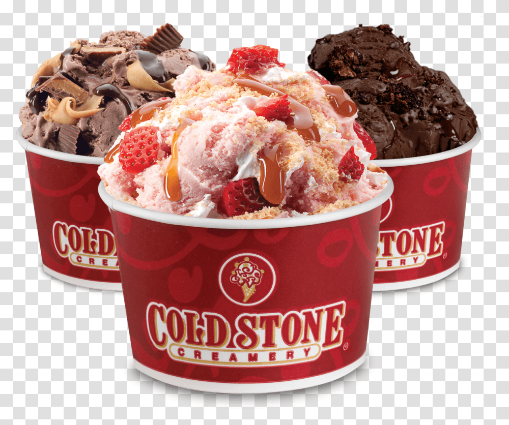 Cold Stone Creamery Logo American Ice Cream Brand, Dessert, Food, Creme, Chocolate Transparent Png