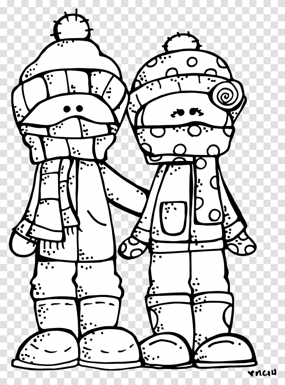 Cold Weather Black And White Cold Weather Coloring Pages, Helmet, Snowman, Performer, Hand Transparent Png