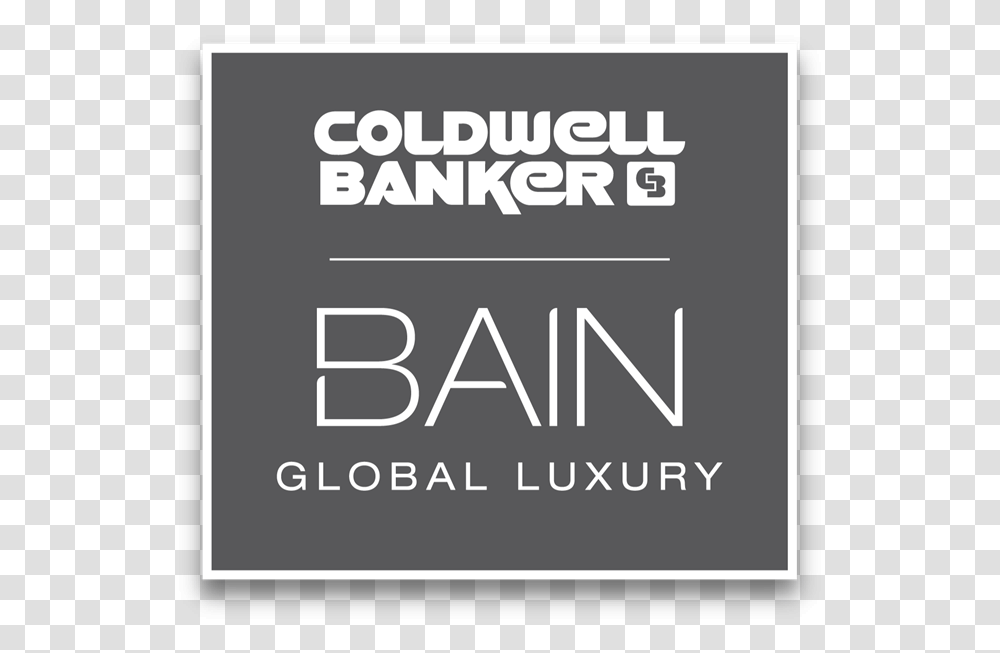 Coldwell Banker Bain Global Luxury, Advertisement, Poster, Flyer Transparent Png