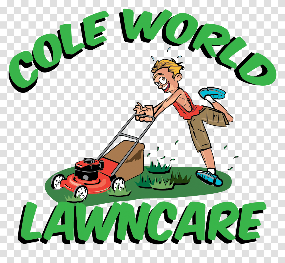 Cole World Lawn Care Quality Lawn Care Service In Conway Ar, Person, Human, Lawn Mower, Tool Transparent Png