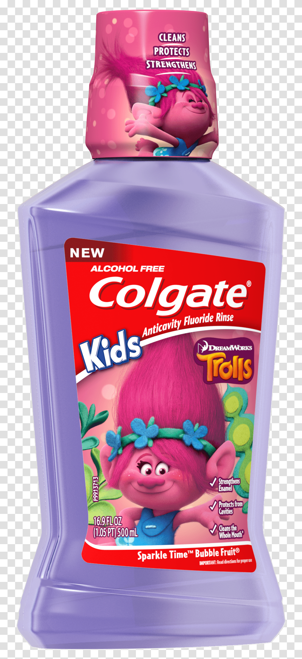 Colgate Kids Mouthwash, Plant, Food, Bottle, Cosmetics Transparent Png