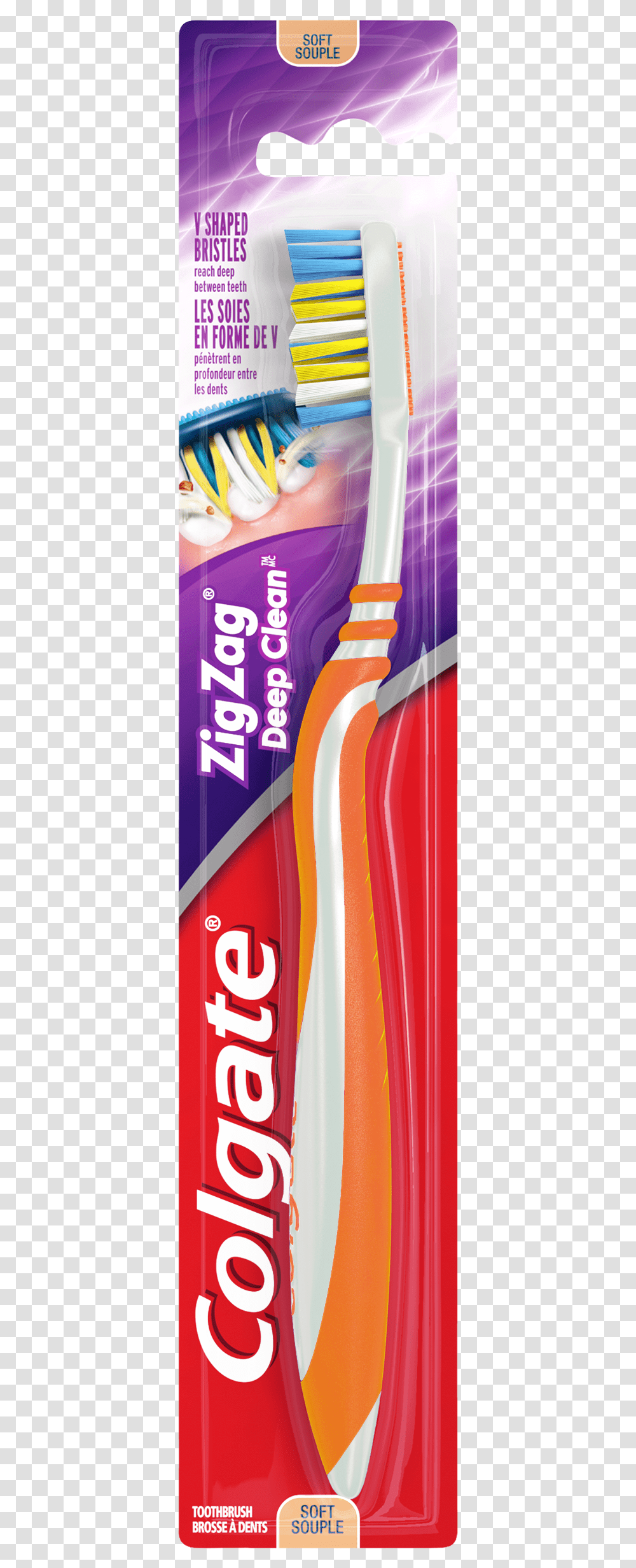 Colgate Zigzag Toothbrush, Flag, American Flag Transparent Png