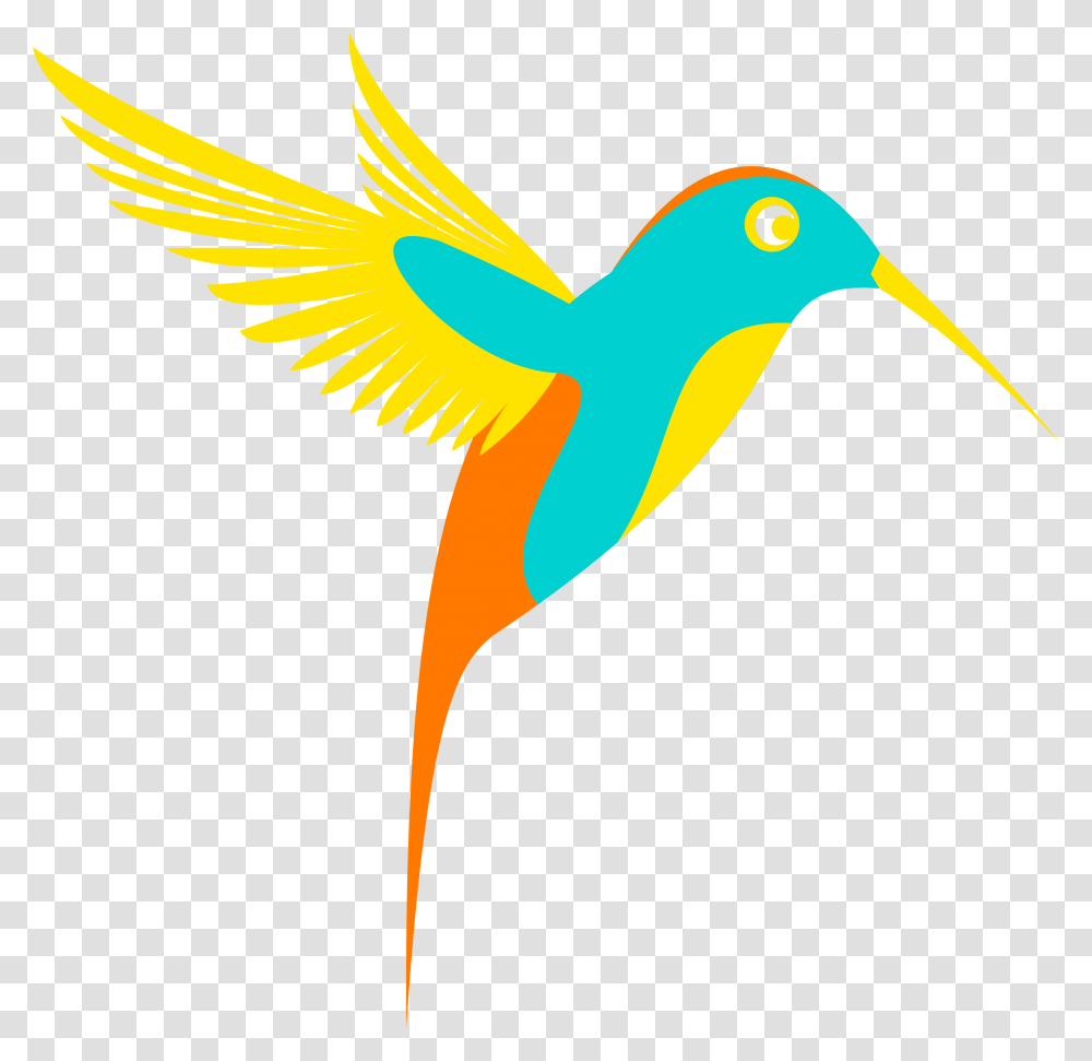 Colibri Colorful Bird Vector Clipart Image, Animal, Axe, Tool, Parrot Transparent Png