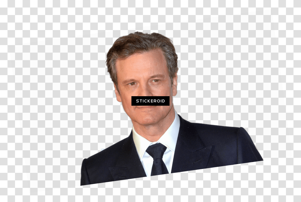 Colin Firth Blue Suit Businessperson, Tie, Accessories, Overcoat Transparent Png