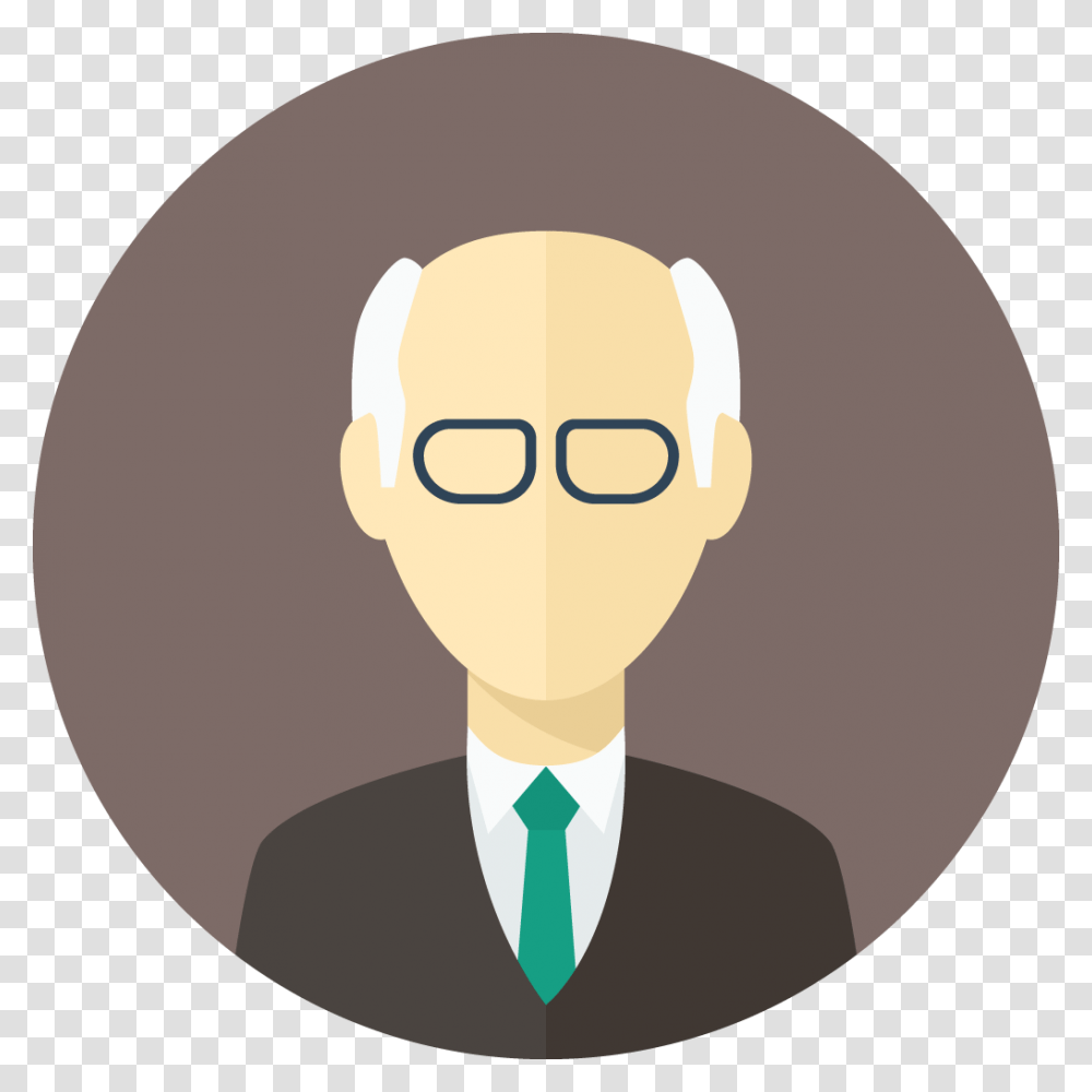 Colin Man Icon Circle, Head, Face, Tie, Accessories Transparent Png