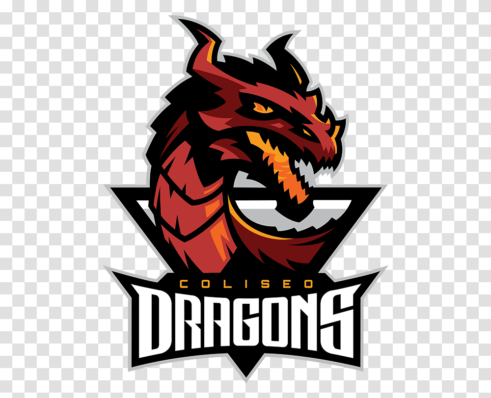 Coliseo Dragons Leaguepedia League Of Legends Esports Wiki Dragon Esports Logo, Poster, Advertisement Transparent Png
