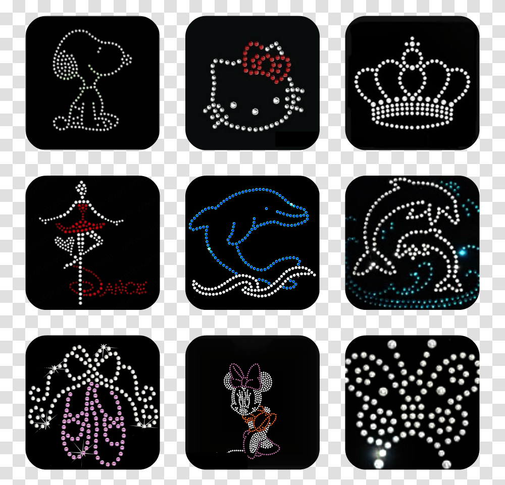 Collage Rhinestones Ggg Label, Accessories, Accessory, Jewelry Transparent Png