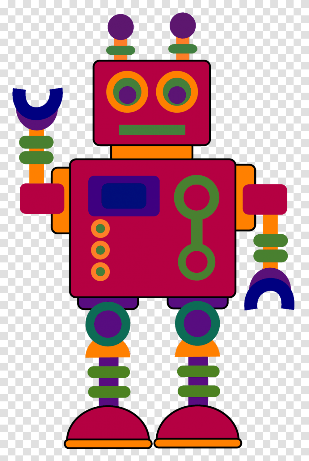 Collage Robot Clipart Robot Transparent Png