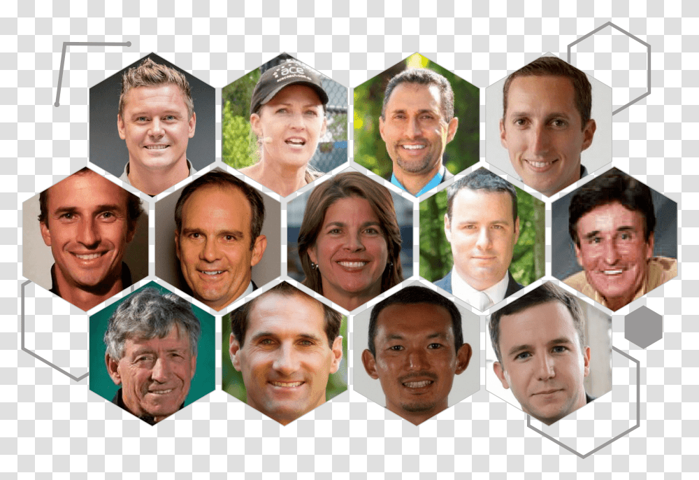 Collage Ts19 Best Tennis Coach In The World, Head, Face, Person, Poster Transparent Png
