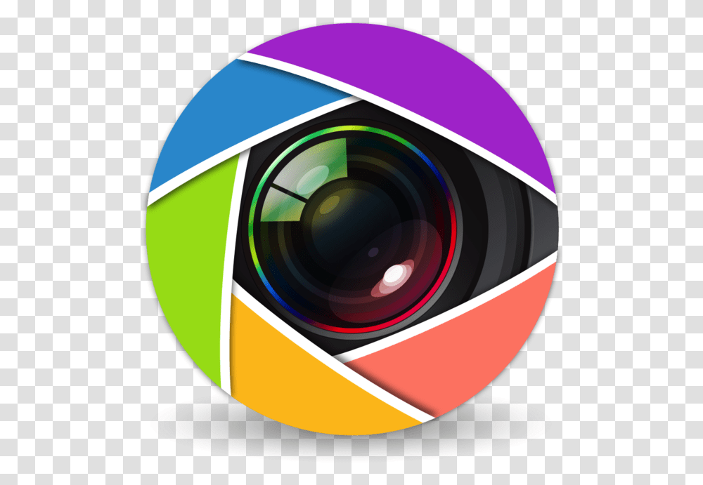 Collageit 3 Pro Im Mac App Store Camera Lens Vector, Electronics, Disk Transparent Png