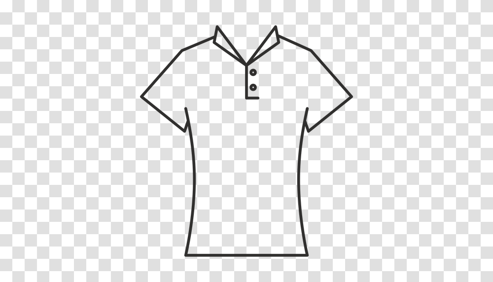 Collar T Shirt Stroke Icon, Cross, Stencil, Leisure Activities Transparent Png