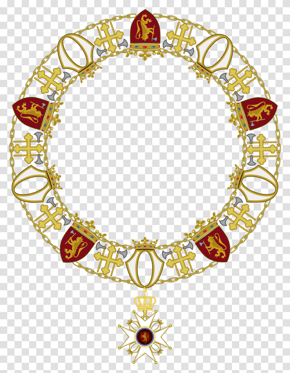 Collare Ordine Reale Del Leone, Accessories, Accessory, Jewelry, Bracelet Transparent Png