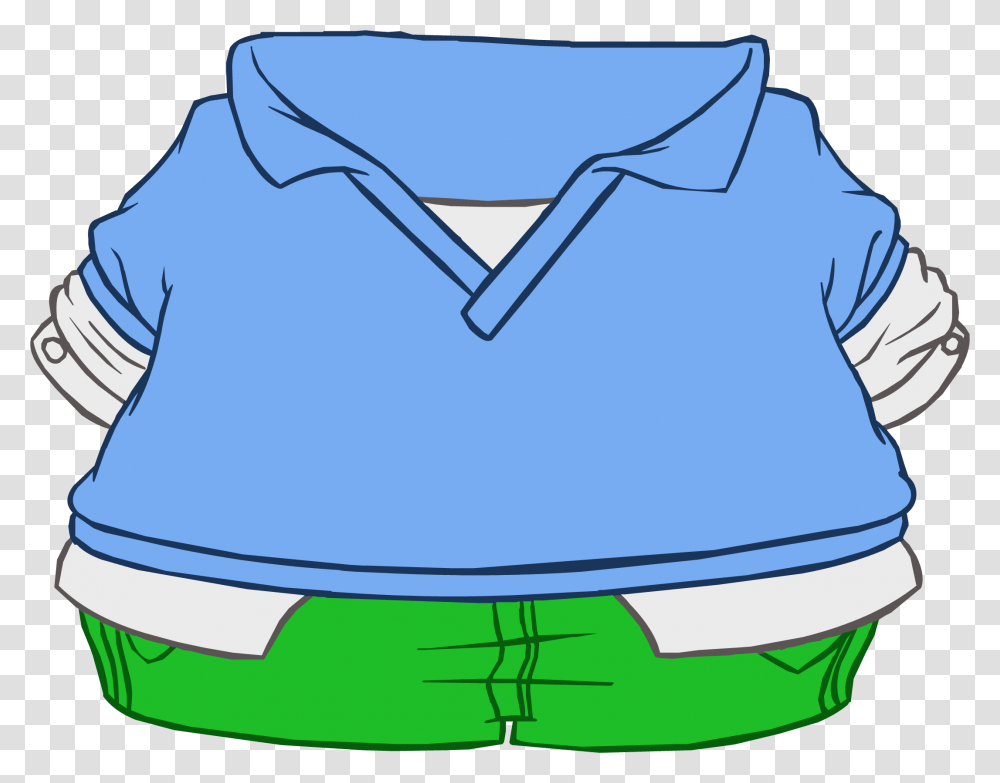 Collared Blue Shirt Club Penguin Wiki Fandom Powered By Wikia, Helmet, Hat, Home Decor Transparent Png