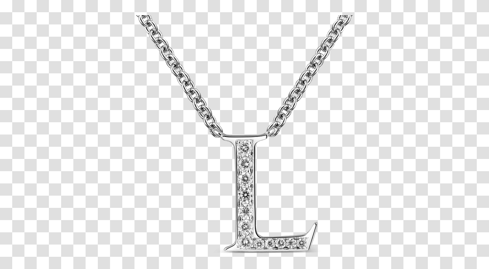 Collares Con Inicial Versace Necklace Men Silver, Jewelry, Accessories, Accessory, Diamond Transparent Png