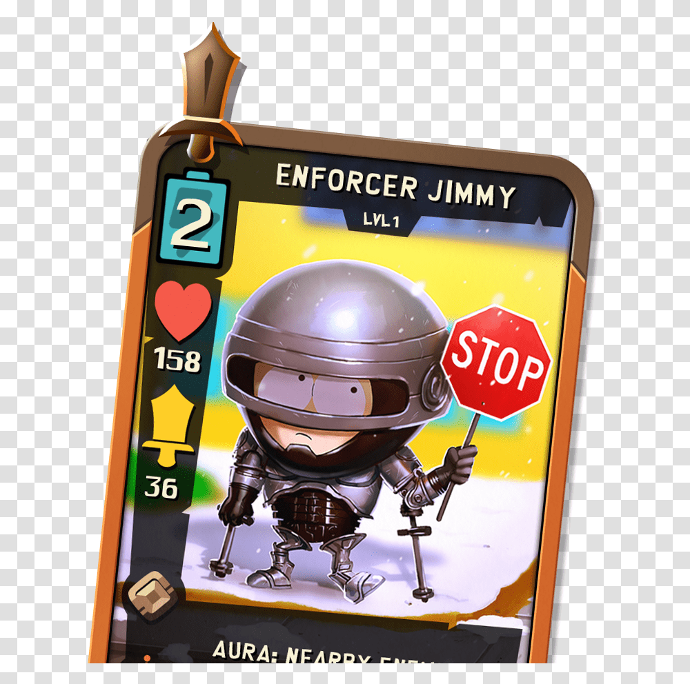 Collect And Upgrade Over 80 Unique Cards Featuring South Park Phone Destroyer Jimmy, Apparel, Helmet, Crash Helmet Transparent Png