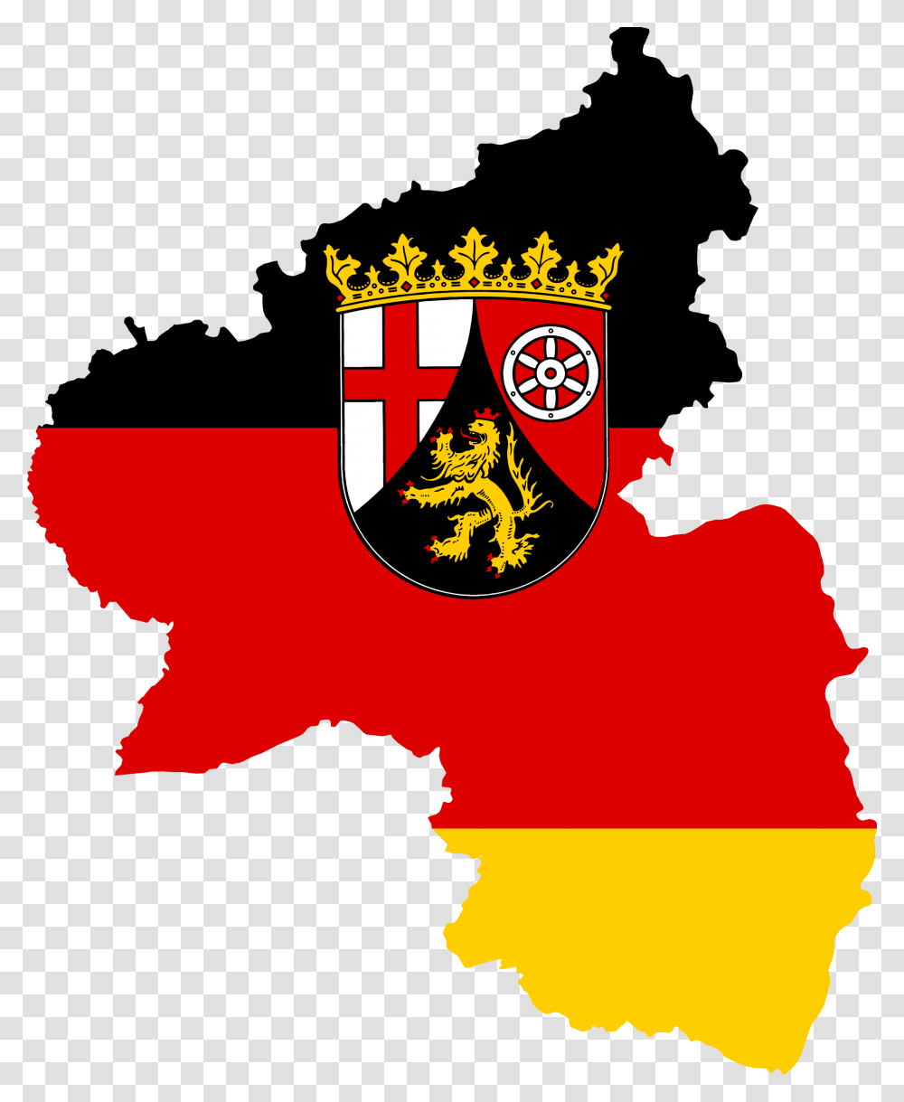 Collectable Badges Rhineland Palatinate Flag Rheinland Rhineland Palatinate Flag, Logo, Trademark, Emblem Transparent Png