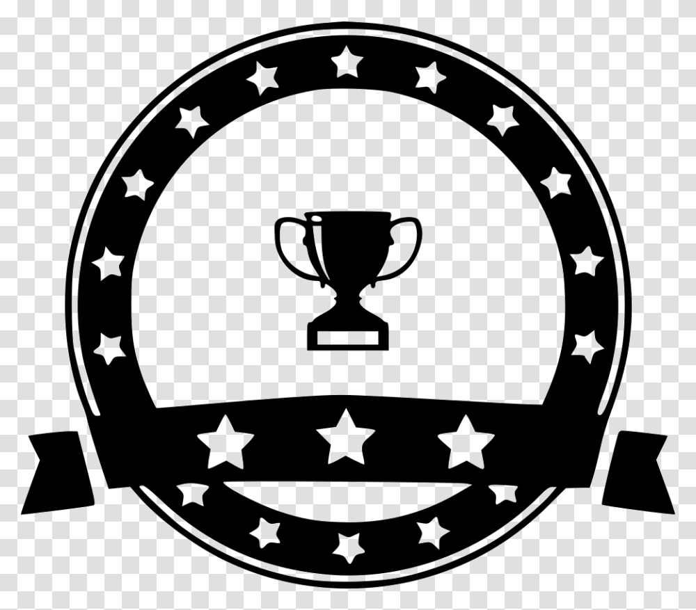 Collection Champion Prize Trophy Win Winner Golden Circle Logo Hd, Trademark, Emblem Transparent Png