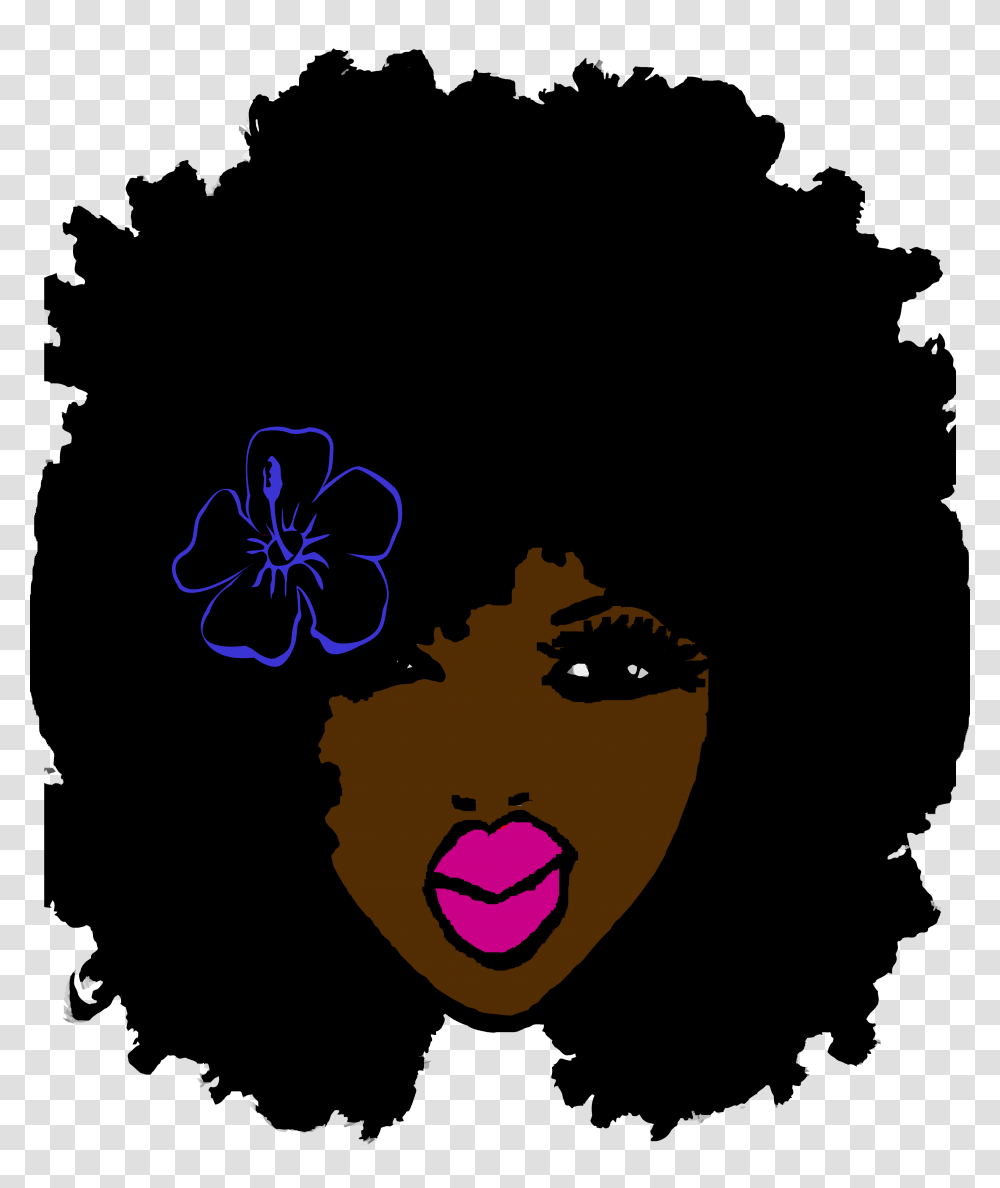 Collection Ellendaisy On Threadless Naturally Curly Hair Stylish, Poster, Advertisement, Black Hair Transparent Png
