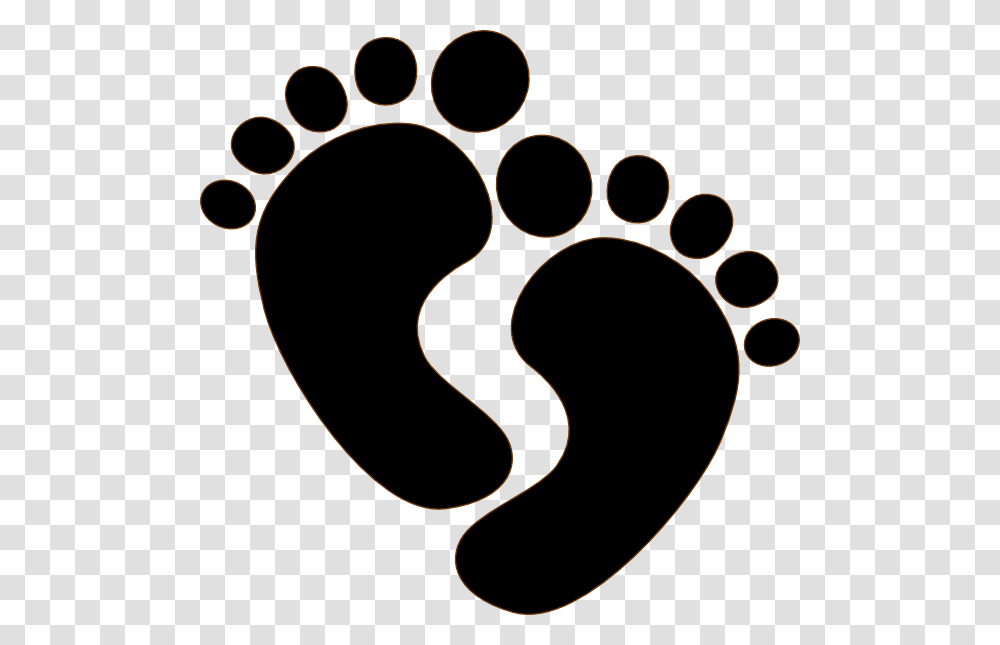 Collection Of Baby Foot Silhouette Download Them And Try To Solve, Footprint Transparent Png