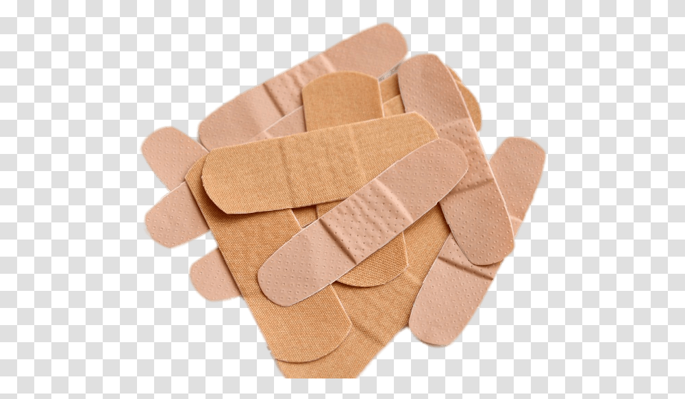 Collection Of Band Aids Band Aid Over Band Aid, Bandage, First Aid, Rug Transparent Png