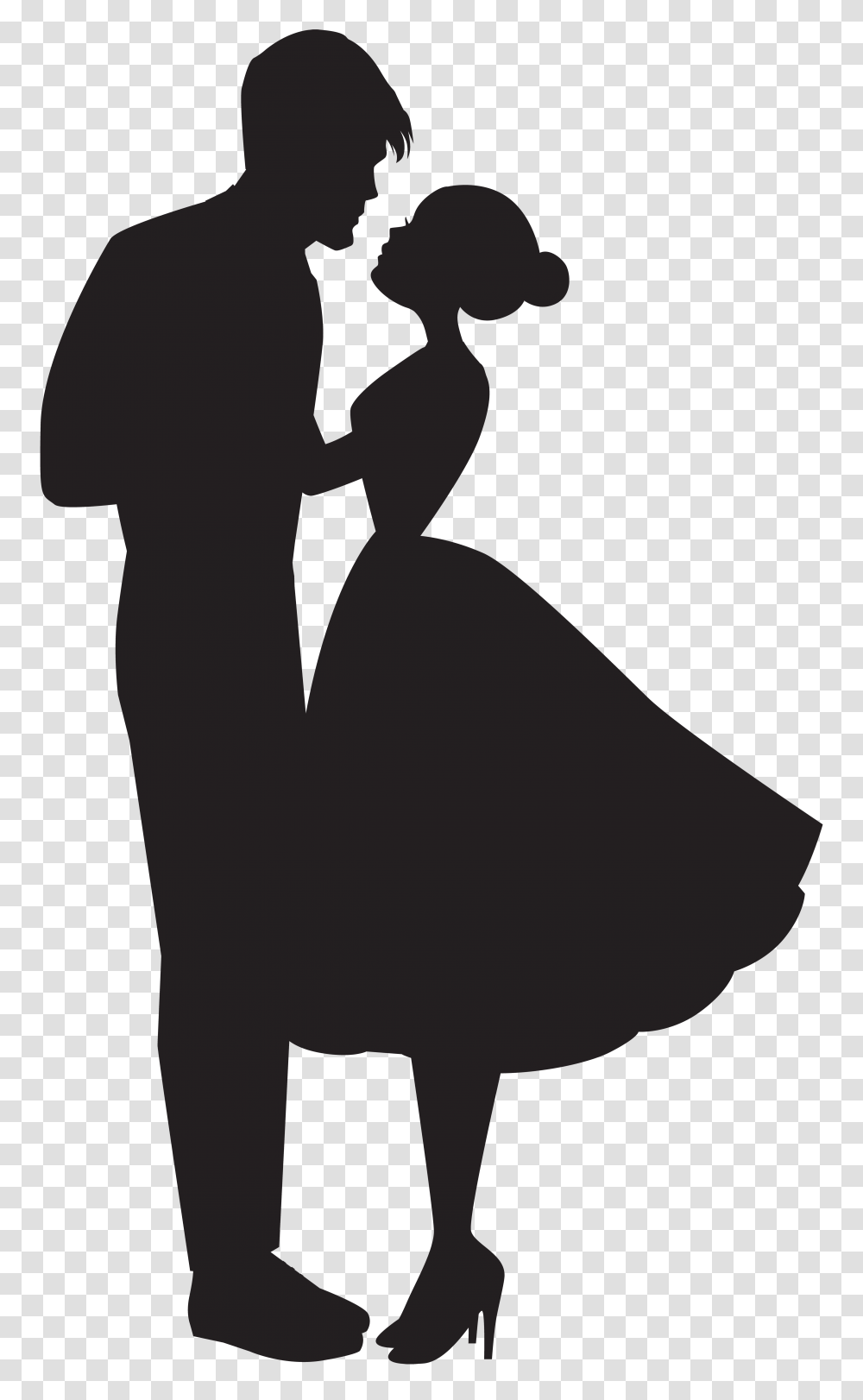 Collection Of Couples Silhouette Clip Art Download Them And Try, Cross, Alphabet Transparent Png