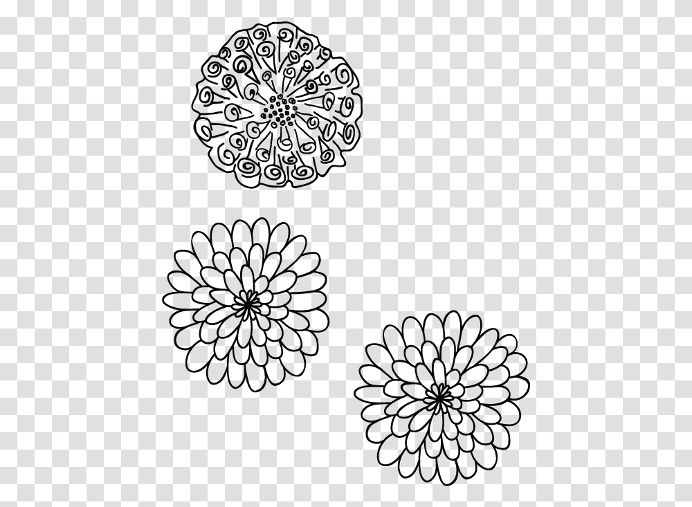 Collection Of Day Of The Dead Marigolds Drawing Easy Marigold Flower Drawing, Pattern, Floral Design Transparent Png