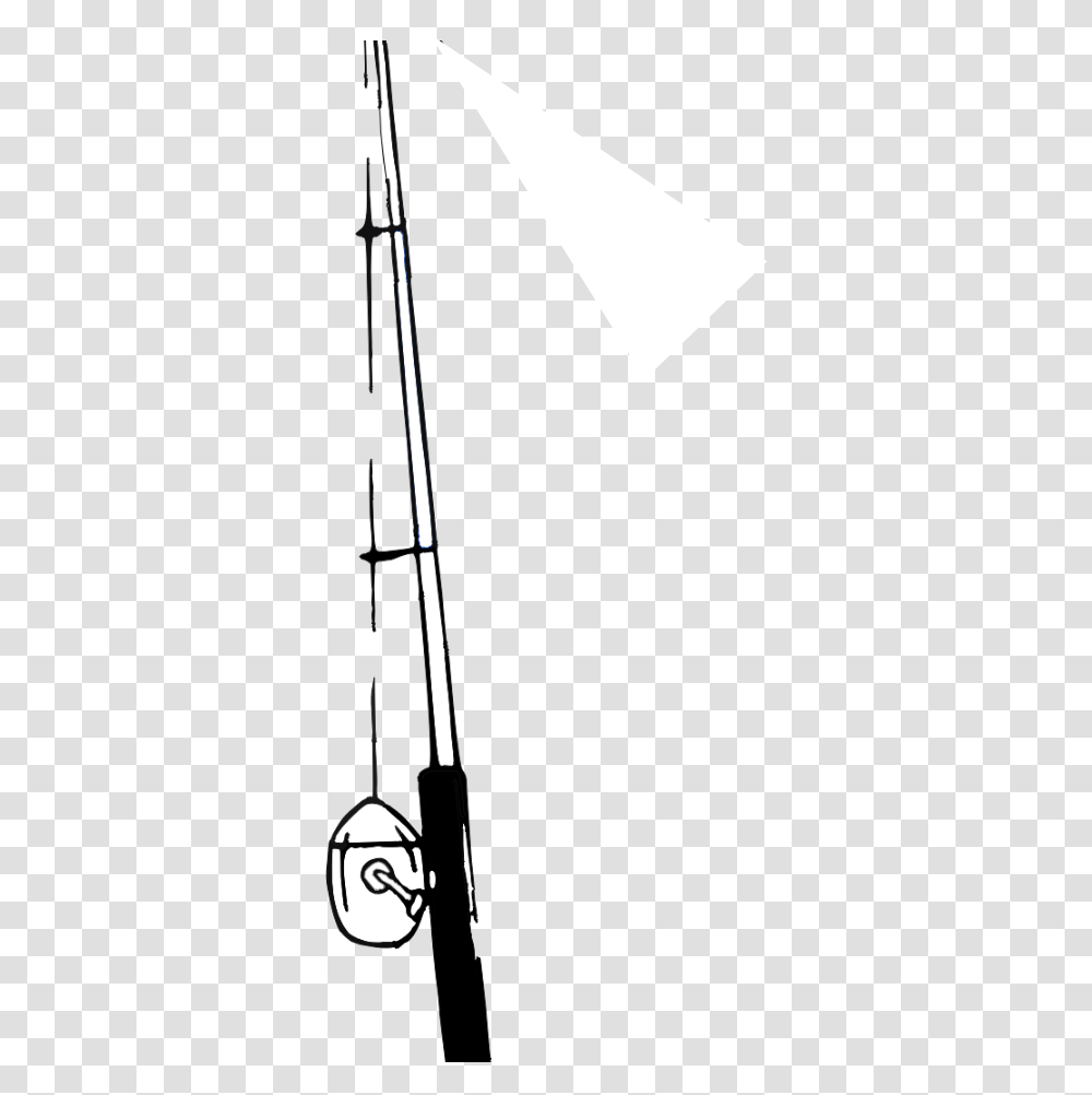 Collection Of Fishing Rod Clipart Black And White, Sport, Face, Golf Transparent Png