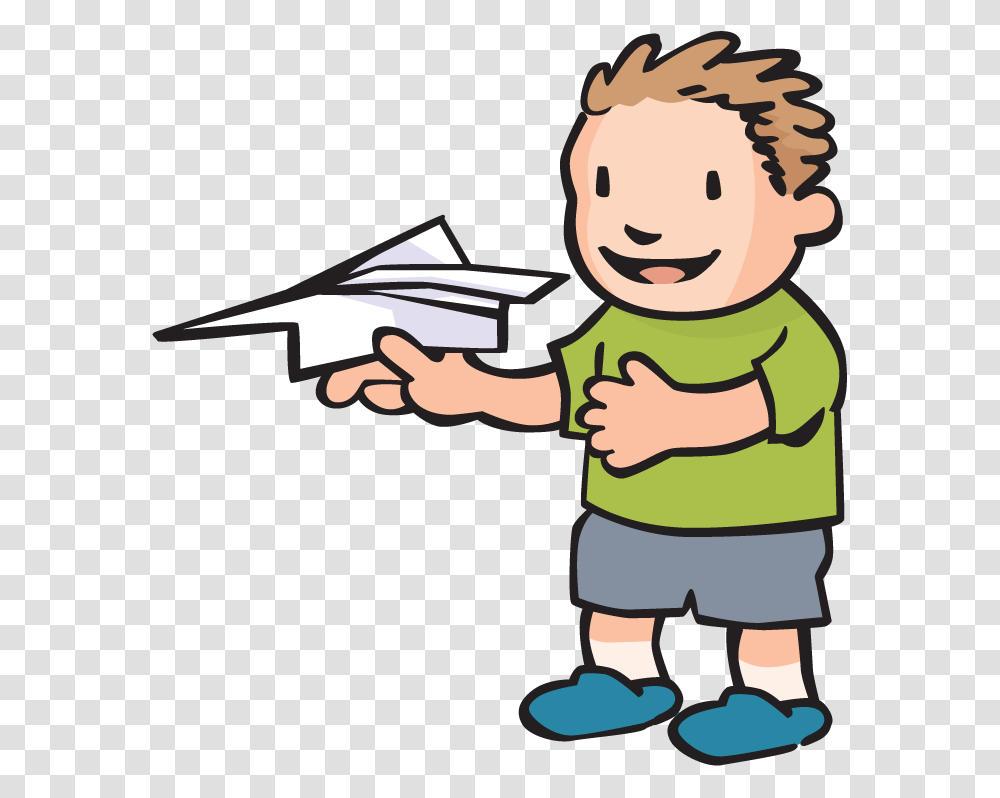 Collection Of Flying Fly Paper Airplane Clipart, Reading, Waiter, Carton Transparent Png