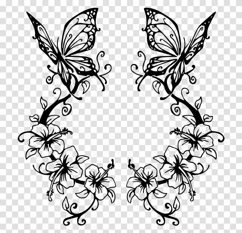 Collection Of Free Butterflies Drawing Beginner Download Butterfly Logo Vector, Gray, World Of Warcraft Transparent Png