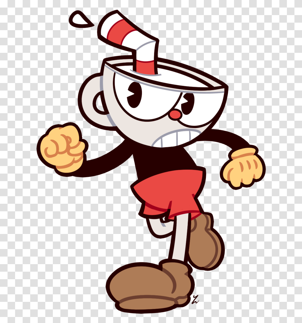Collection Of Free Cuphead Red Cup Head, Coffee Cup, Beverage, Drink, Lamp Transparent Png