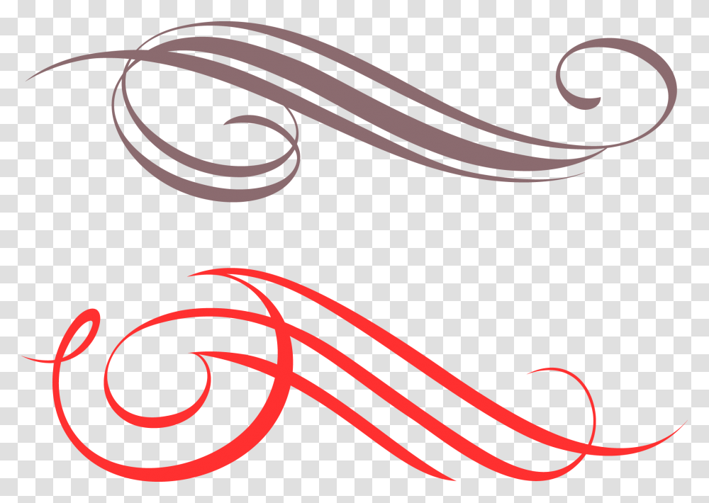 Collection Of Free Curving Curly Lines Vector, Soil, Outdoors Transparent Png