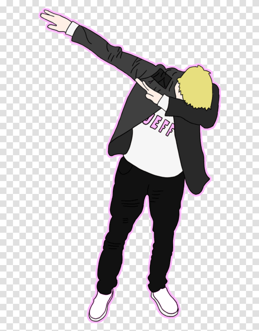 Collection Of Free Dab Infinite Dab Gif, Comics, Book, Person, Manga Transparent Png