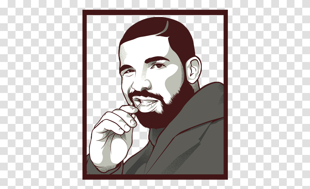 Collection Of Free Drake Drawing Download On Ui Ex Drake Toothpick Drawing, Face, Person, Head Transparent Png