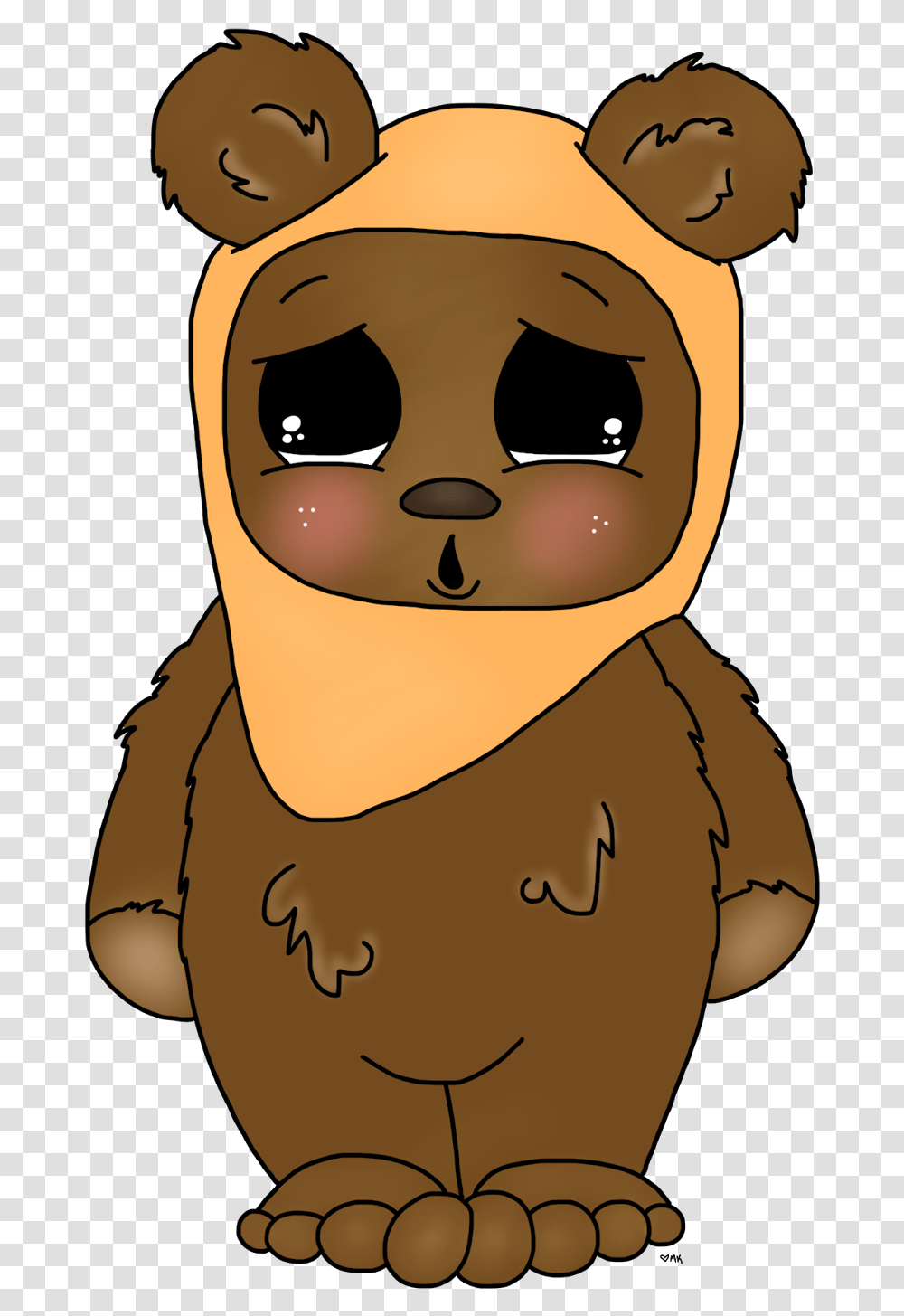 Collection Of Free Ewok Drawing Easy Download On Ui Cartoon, Face, Snowman, Nature, Giant Panda Transparent Png