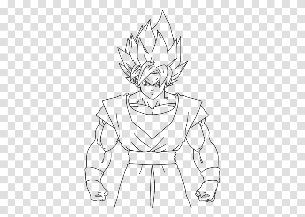 Collection Of Free Group Drawing Goku Download On Ui, Gray, World Of Warcraft Transparent Png