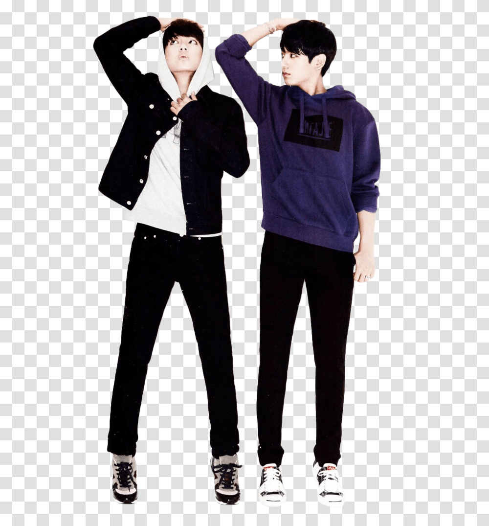 Collection Of Free Jungkook Taehyung Jungkook And Taehyung Photoshoot, Sleeve, Long Sleeve, Person Transparent Png