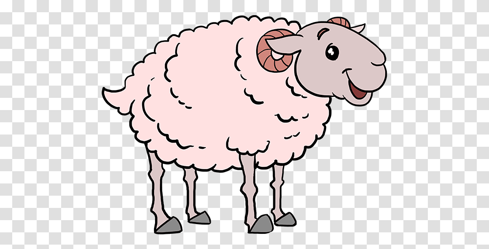 Collection Of Free Lamb Drawing Eye Download On Ui Sheep Open Mouth Cartoon, Mammal, Animal Transparent Png