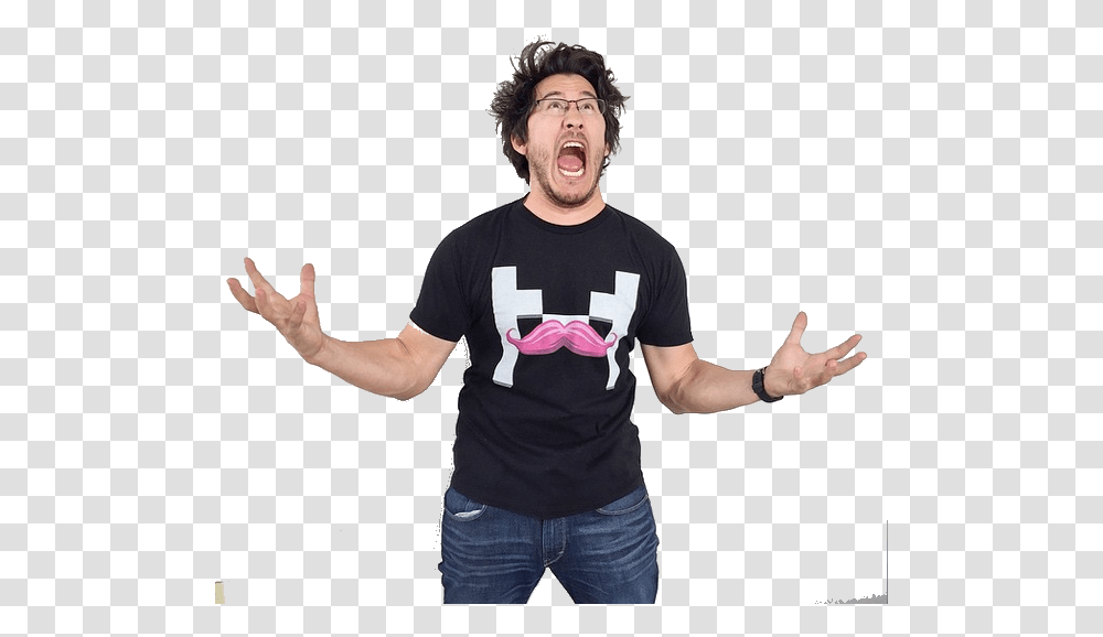 Collection Of Free Markiplier Markiplier, Person, Sleeve, Pants Transparent Png