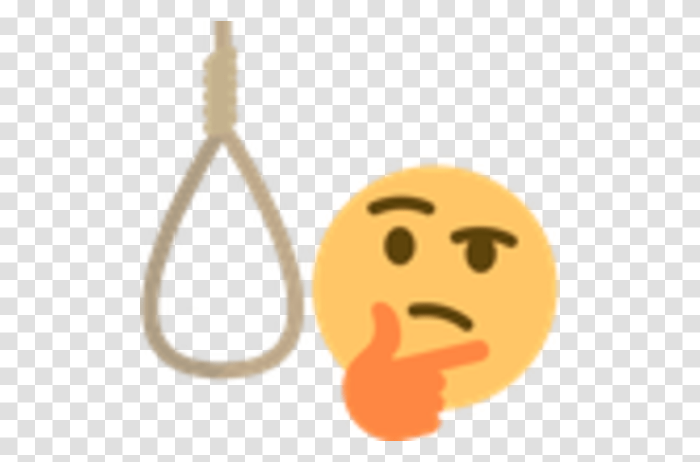 Collection Of Free Noose Discord Thinking Emoji Noose, Lighting Transparent Png