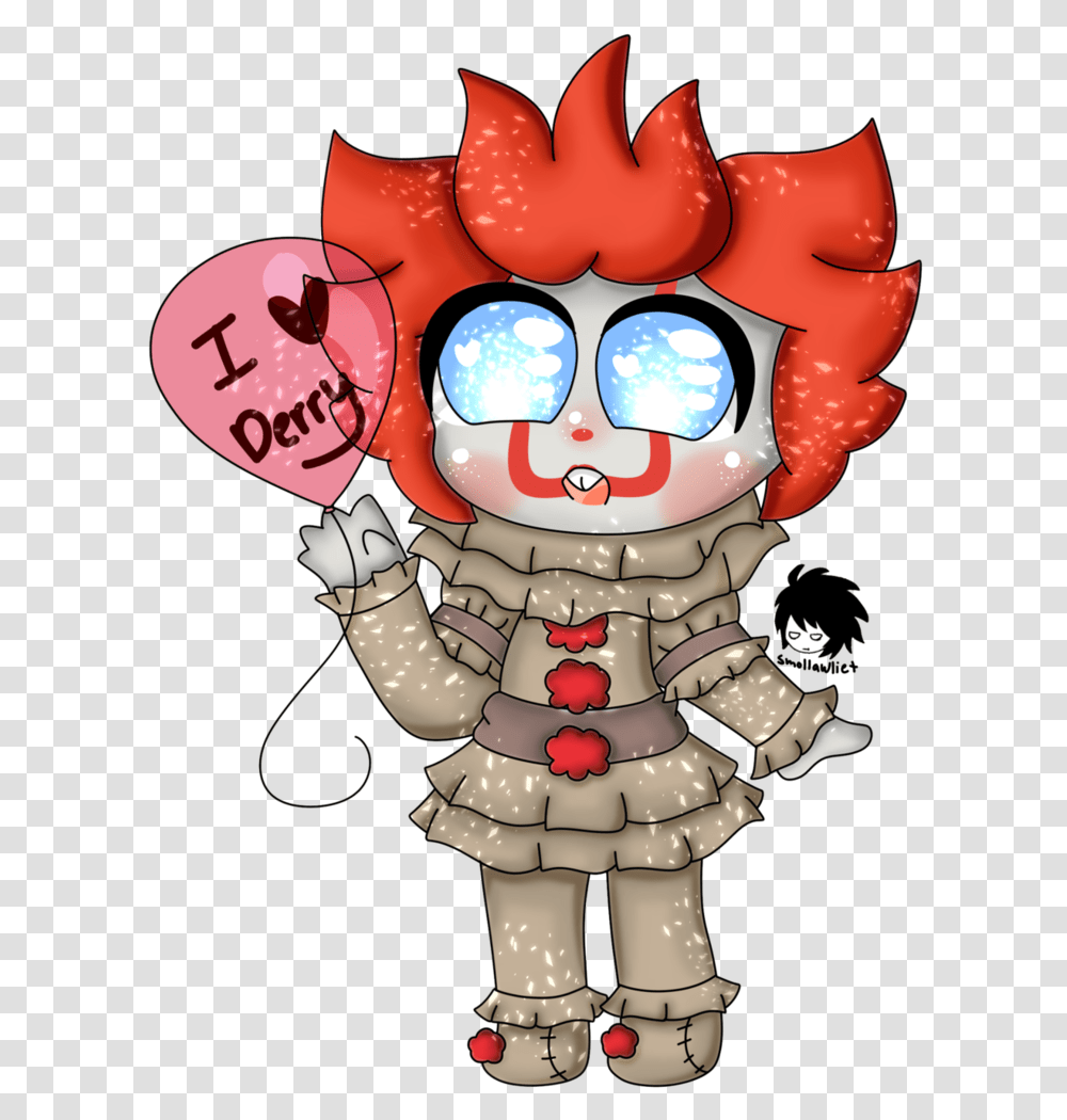 Collection Of Free Pennywise Drawing Clipart Download Pennywise Fan Art Cute, Toy, Hand, Astronaut, Advertisement Transparent Png