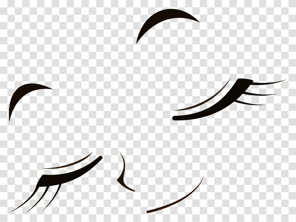 Collection Of Free Smile Vector Closed Eye Eyes Closed, Apparel Transparent Png