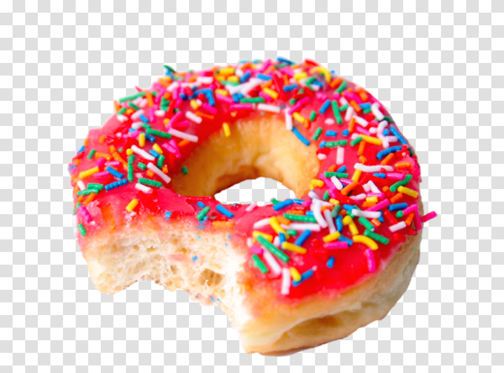 Collection Of Free Sprinkled Donut, Pastry, Dessert, Food, Birthday Cake Transparent Png