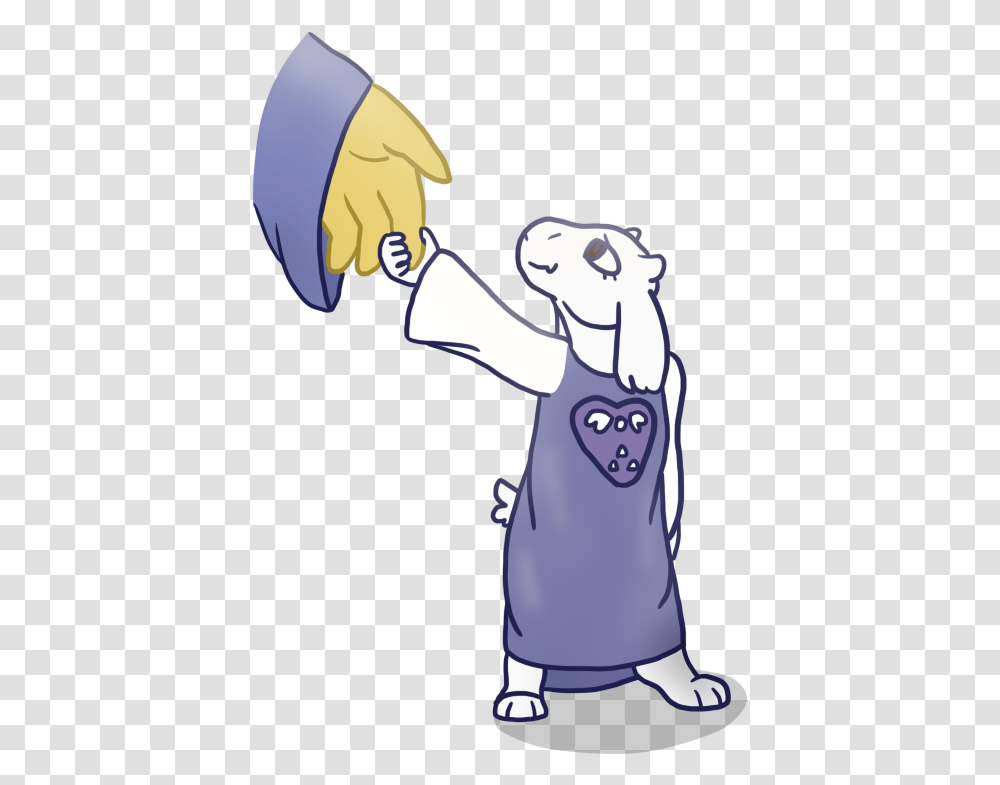 Collection Of Free Toriel Drawing Tiny Cartoon, Hand, Sport, Performer Transparent Png