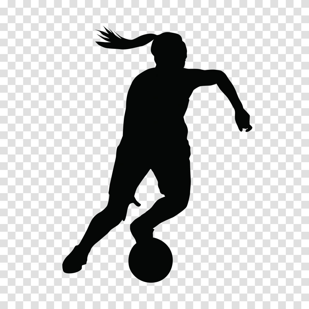 Collection Of Girl Soccer Player Silhouette Download Them, Person, People, Leisure Activities, Dance Pose Transparent Png