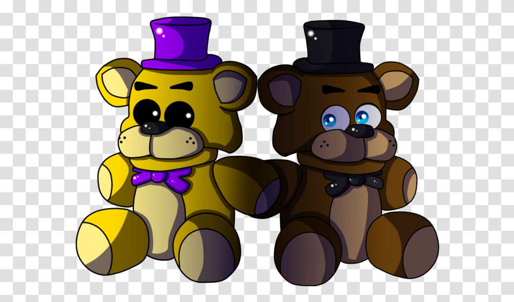 Collection Of Golden Freddy Plush Drawing Golden Freddy Drawing Cute, Plant, Pac Man Transparent Png