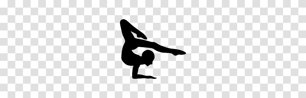 Collection Of Gymnast Silhouette Clip Art Download Them And Try, Person, Human, Acrobatic, Sport Transparent Png