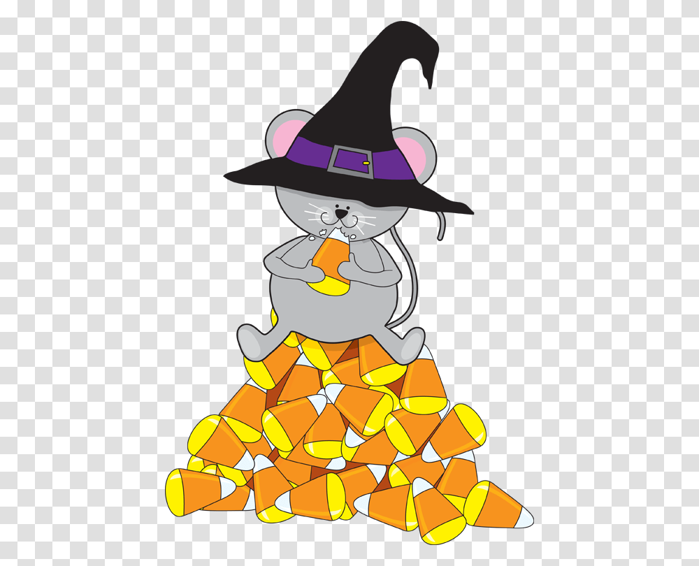 Collection Of Halloween Candy Corn Clip Art, Tree, Plant, Advertisement Transparent Png